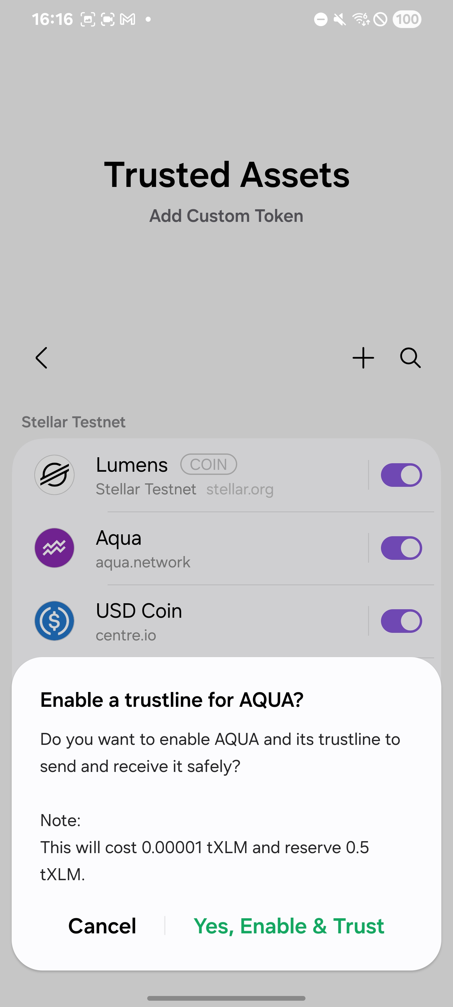 Stellar Assets Ecosystem - ECOIN Wallet
